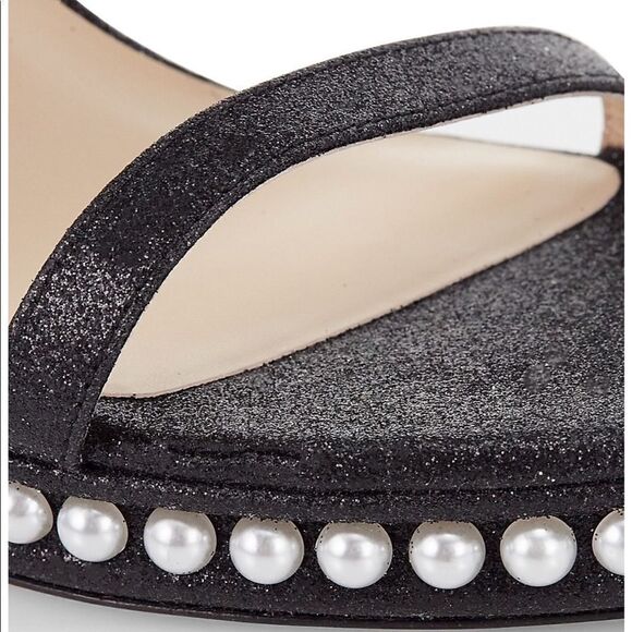 Stuart Weitzman Nudist Disco Pearl Sandals - Picture 5 of 11